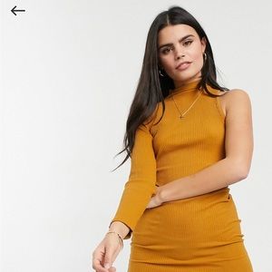 ASOS Design Petite one shoulder dress